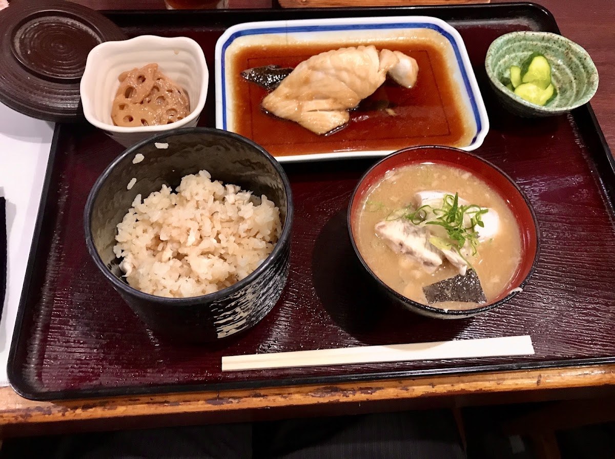 金目鯛の煮付け・魚料理